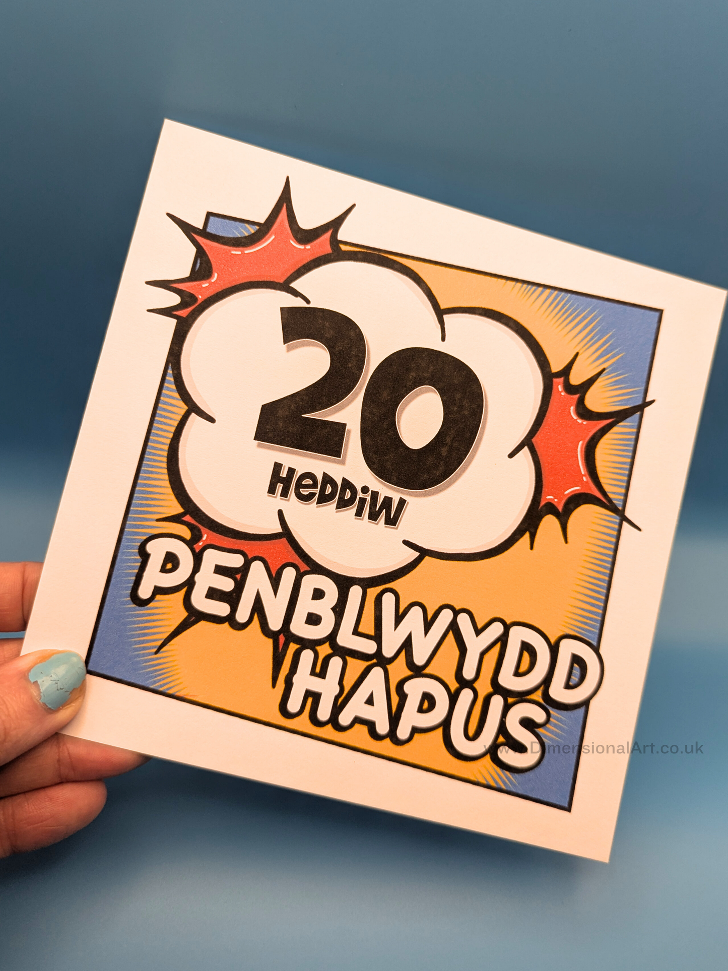 20 heddiw - Penblwydd Hapus (Birthday Card)