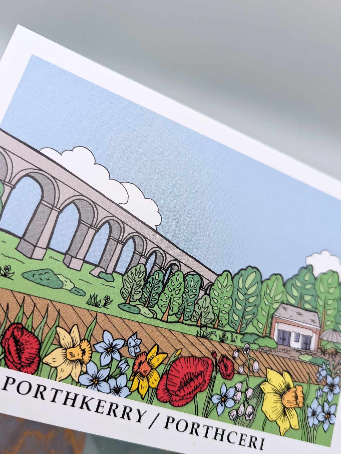 Porthkerry Postcard