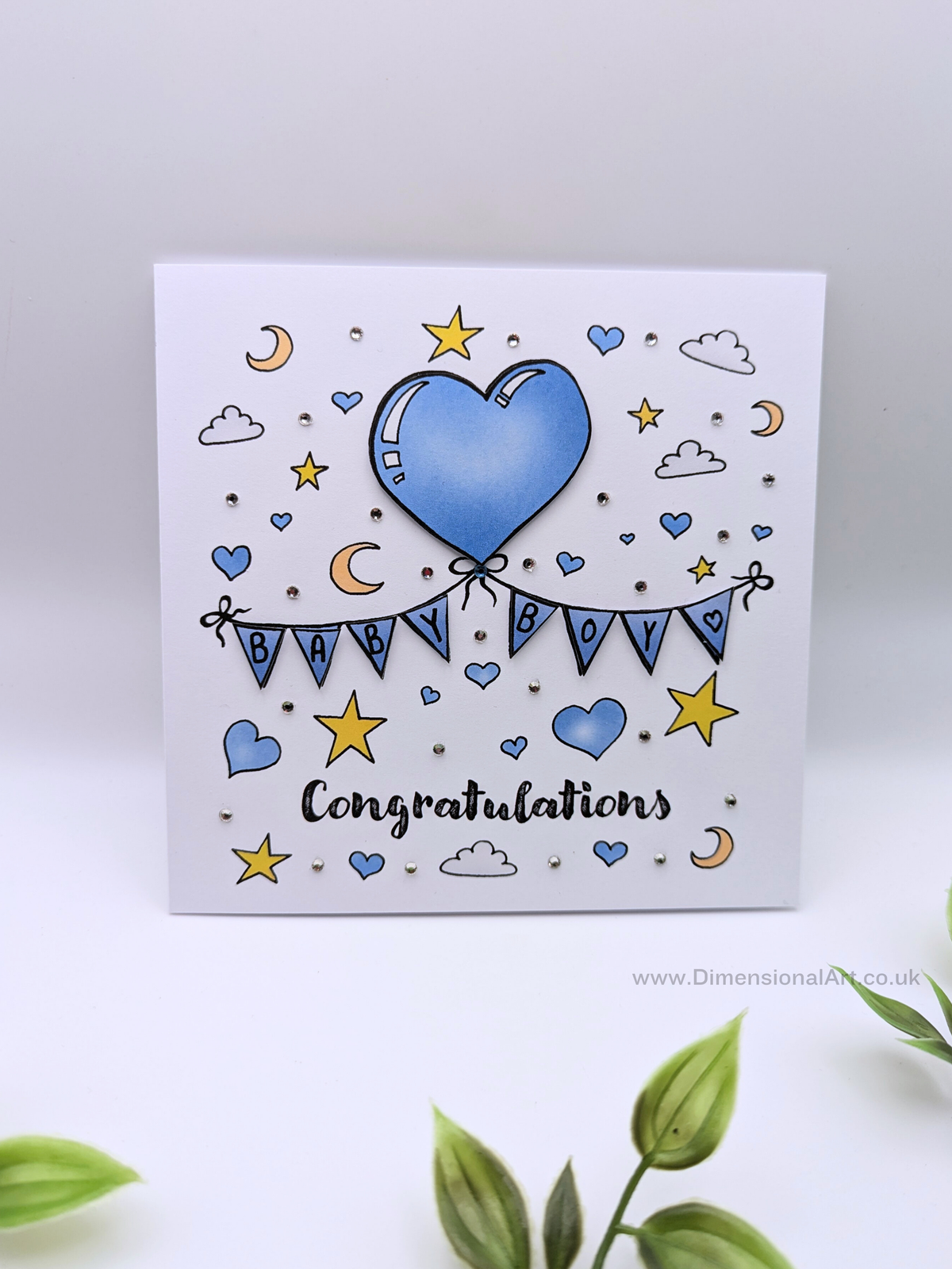 Congratulations Baby Boy Card