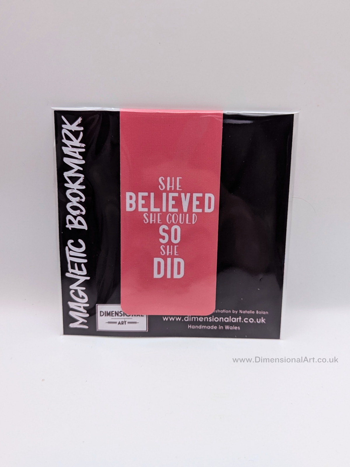 She believed she could Magnetic Bookmark