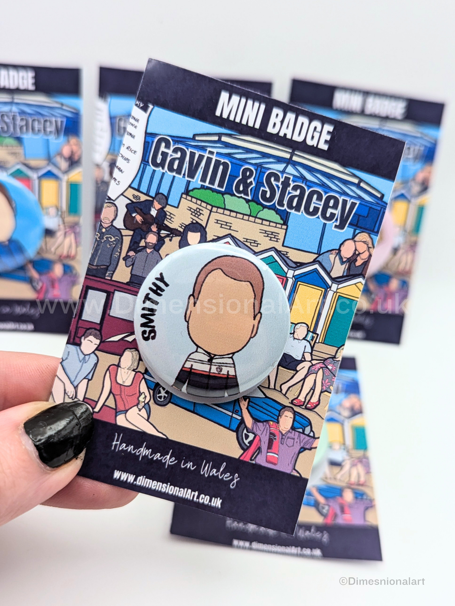 Smithy - Gavin & Stacey Mini Badge