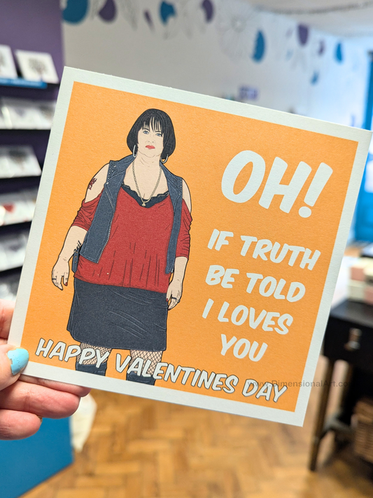 Nessa - i loves you - Valentines Day Card - Gavin and Stacey