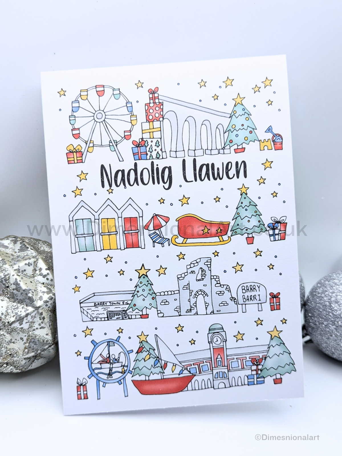 BARRY - Nadolig Llawen (Christmas card)
