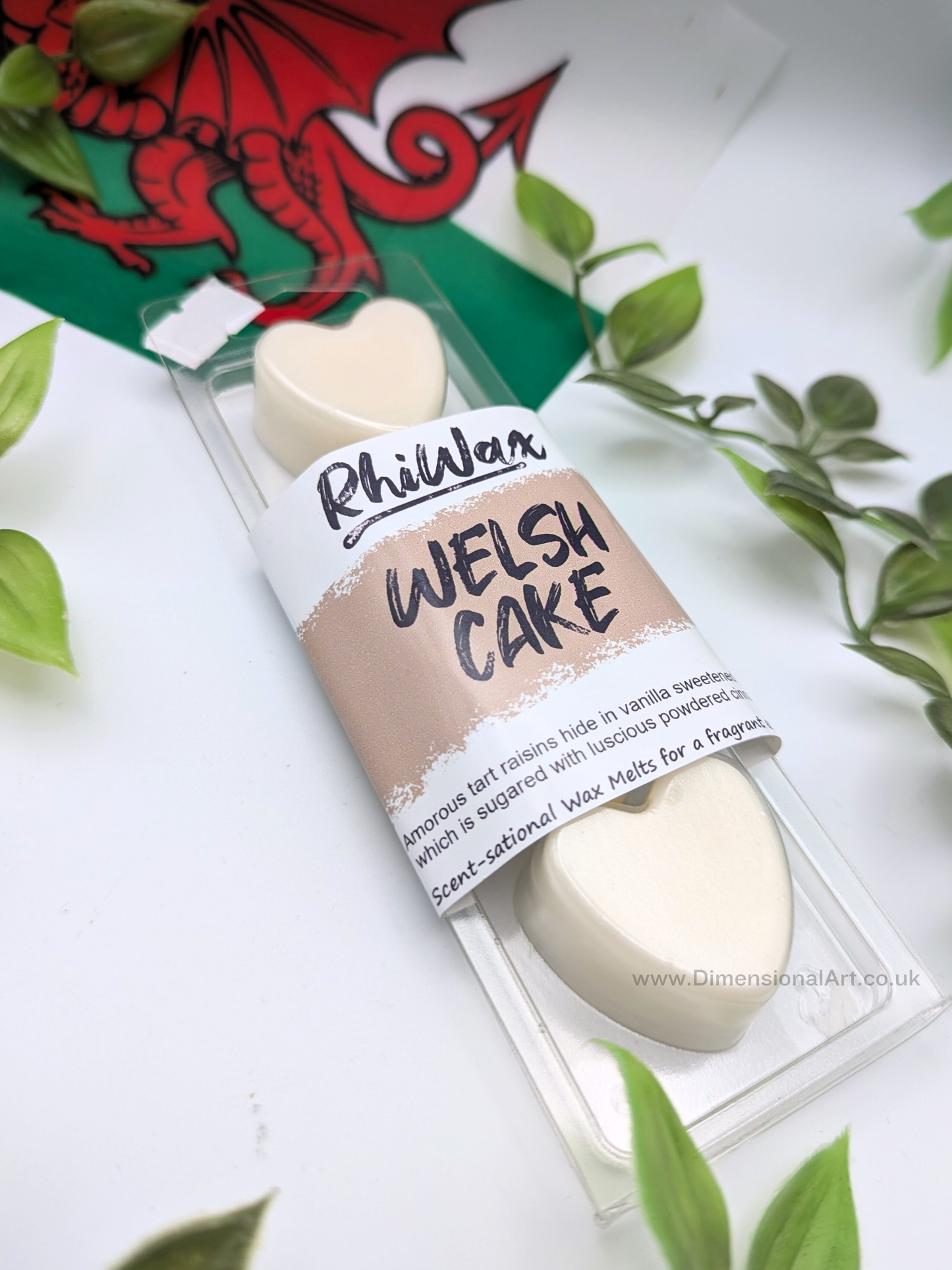 Welsh Cake Wax Melts - Vanilla, Cinnamon & Raisins