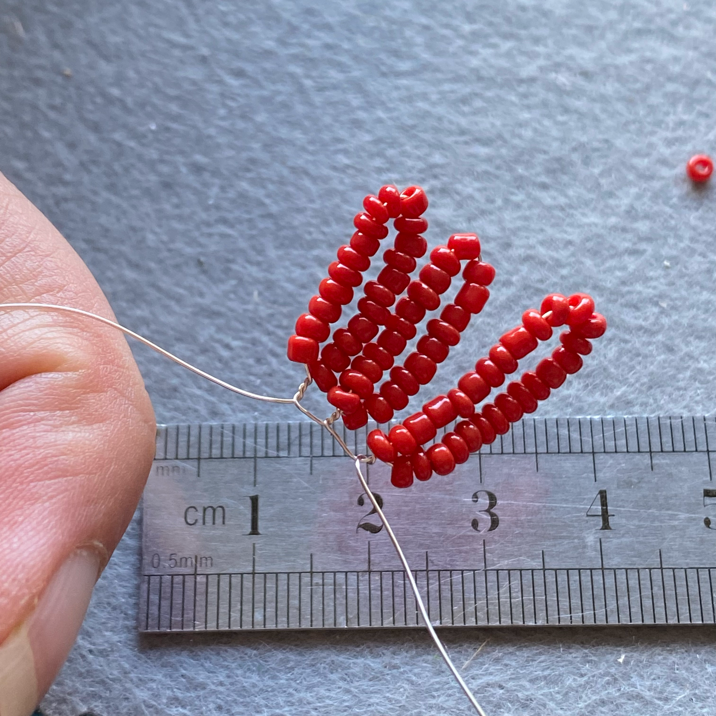 Rose Flower Bead Craft Kit