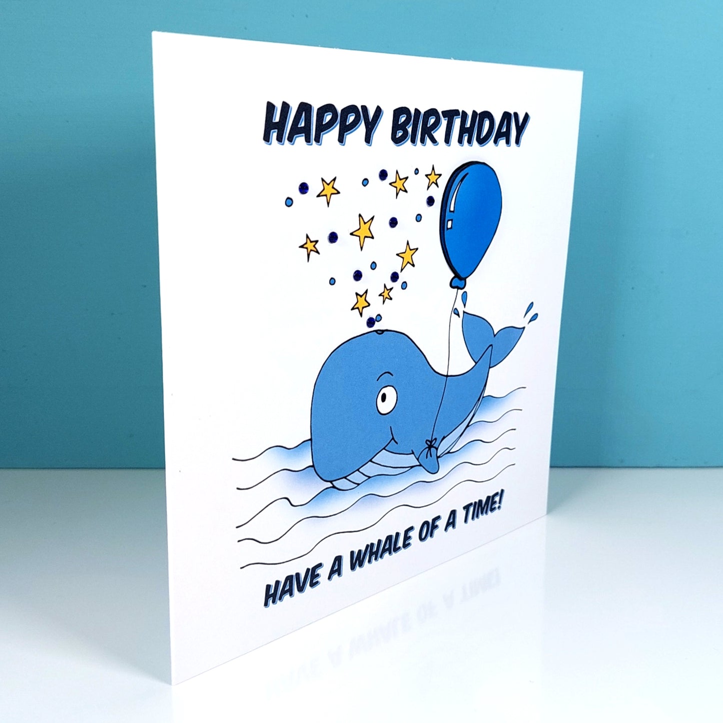 Whale Birthday Card