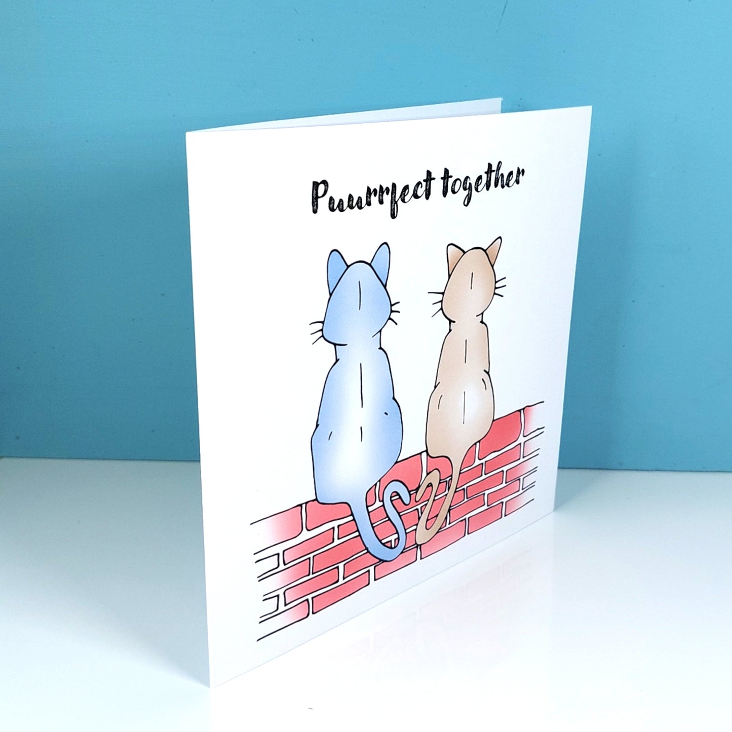 perfect couple Card - Cat couple