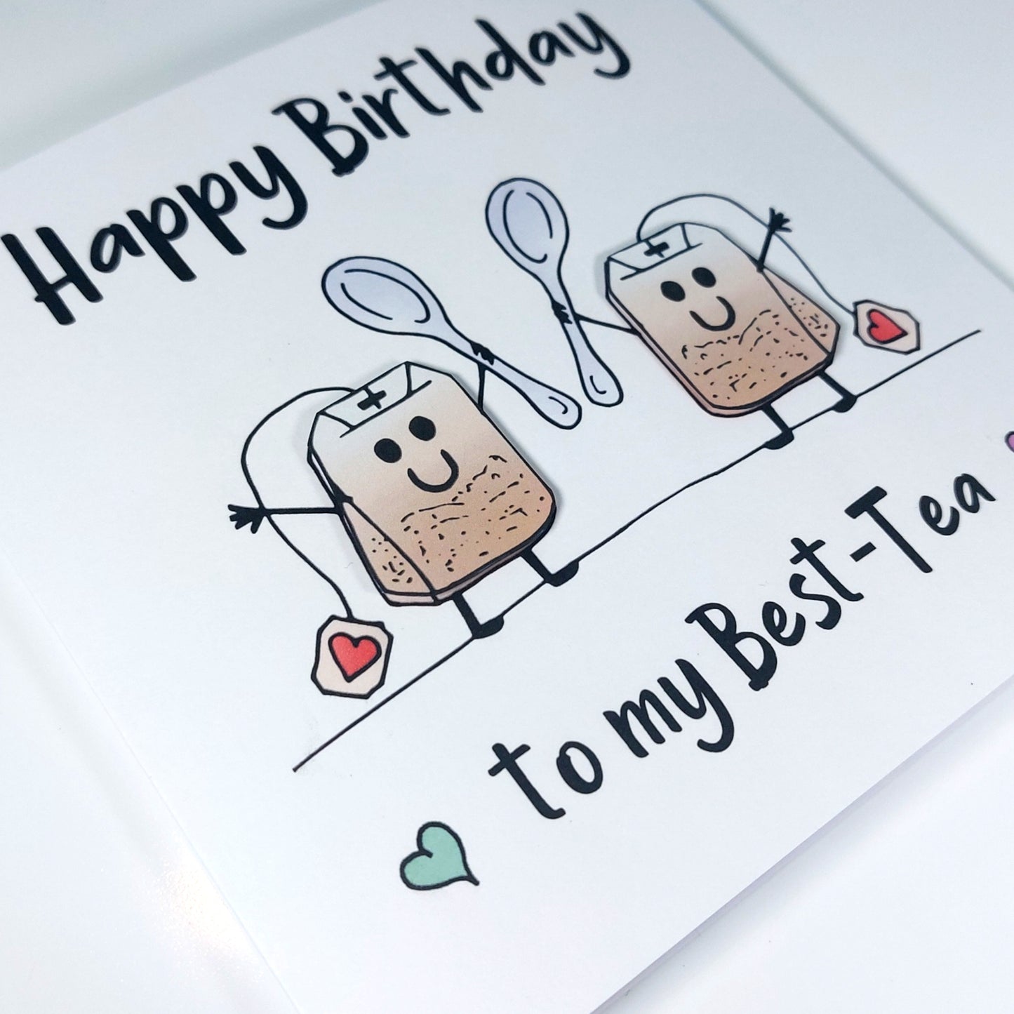 Best-tea Friend Birthday Card