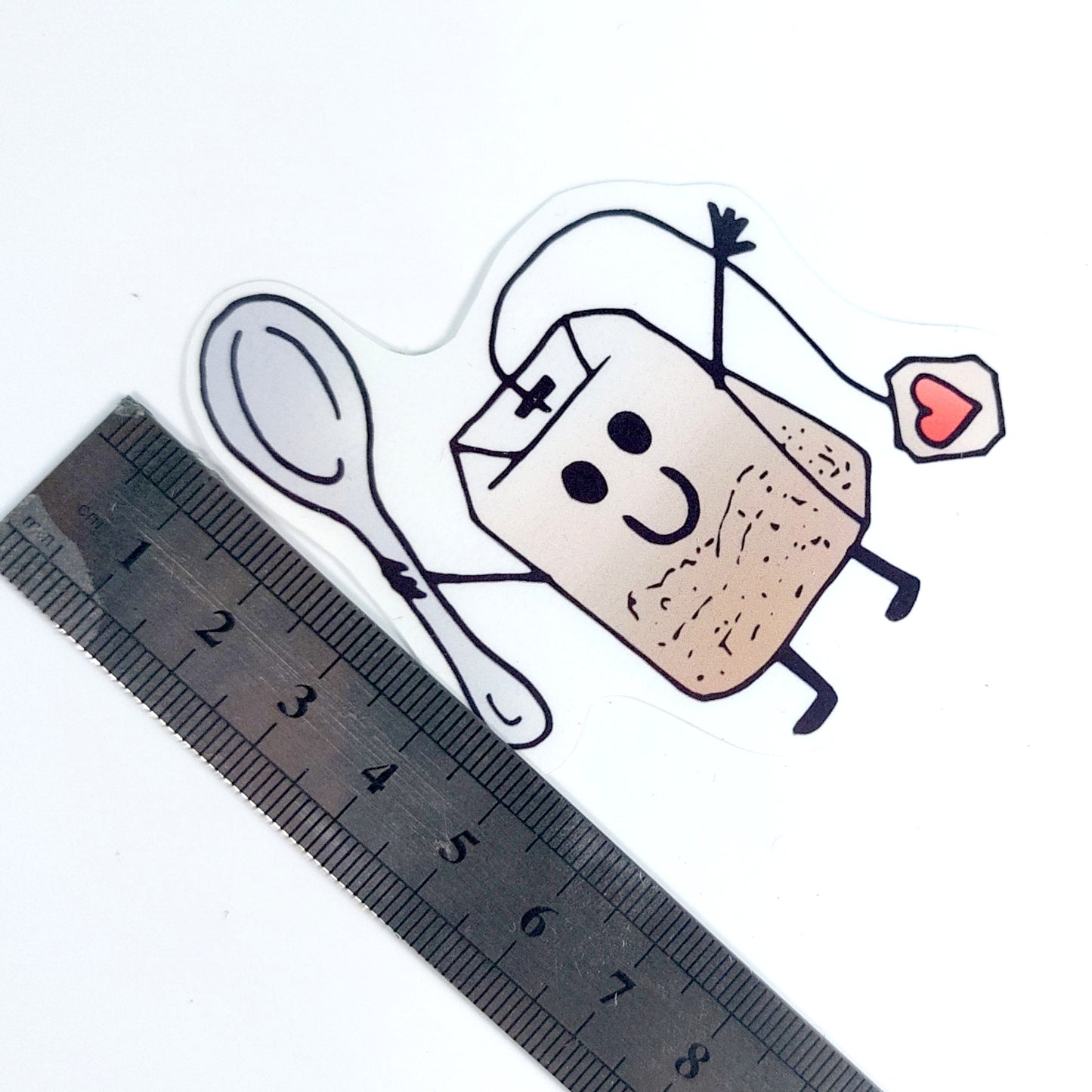 Happy Little Tea Bag Sticker