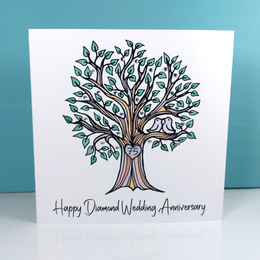 75th Diamond Anniversary Card