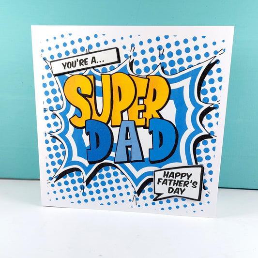 Super Dad Fathers Day Card