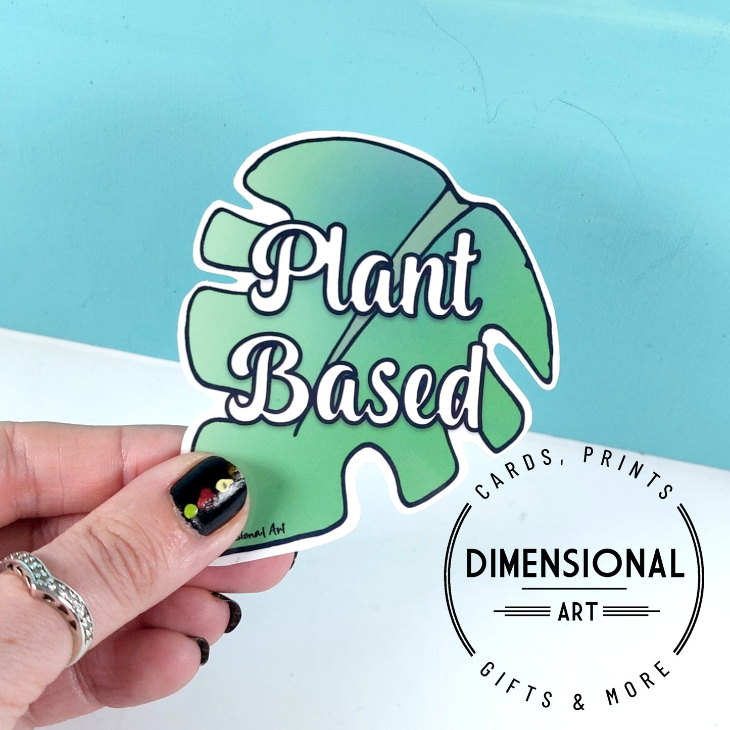 Plant Based Leaf Sticker