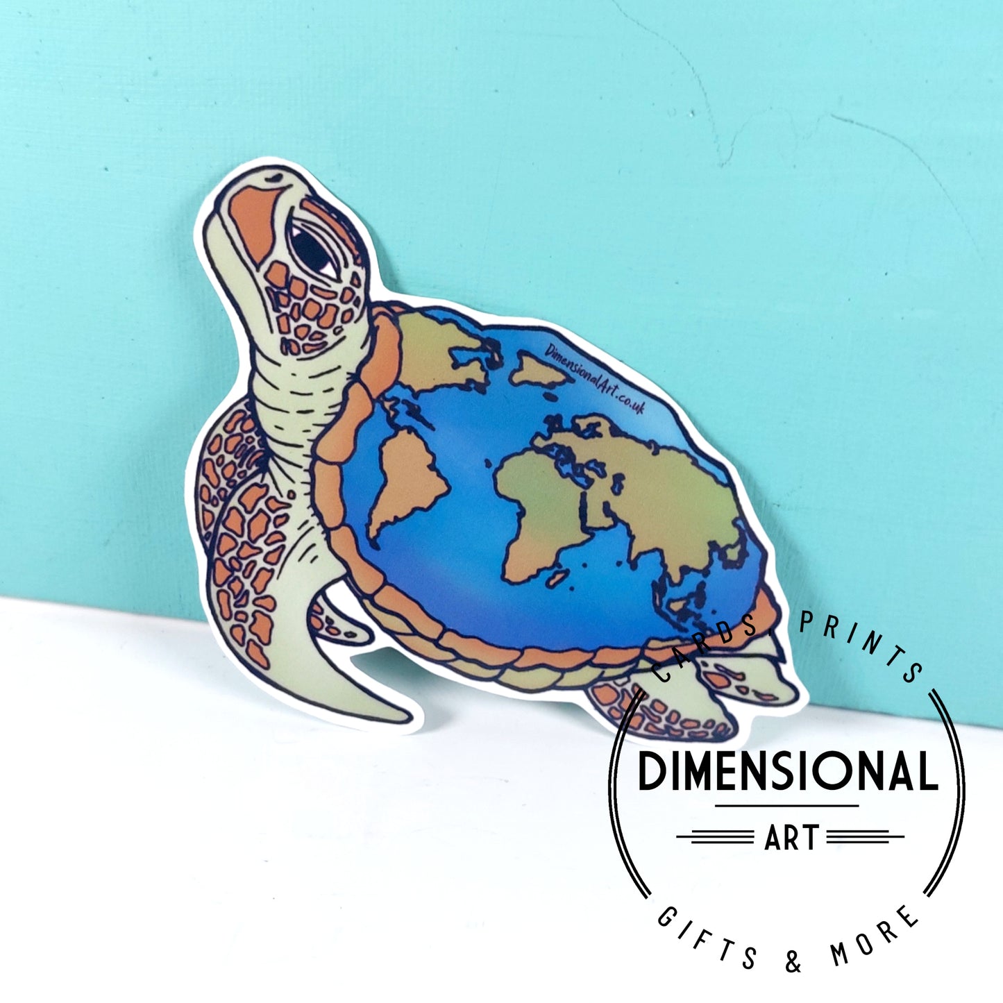 Sea turtle world  Sticker