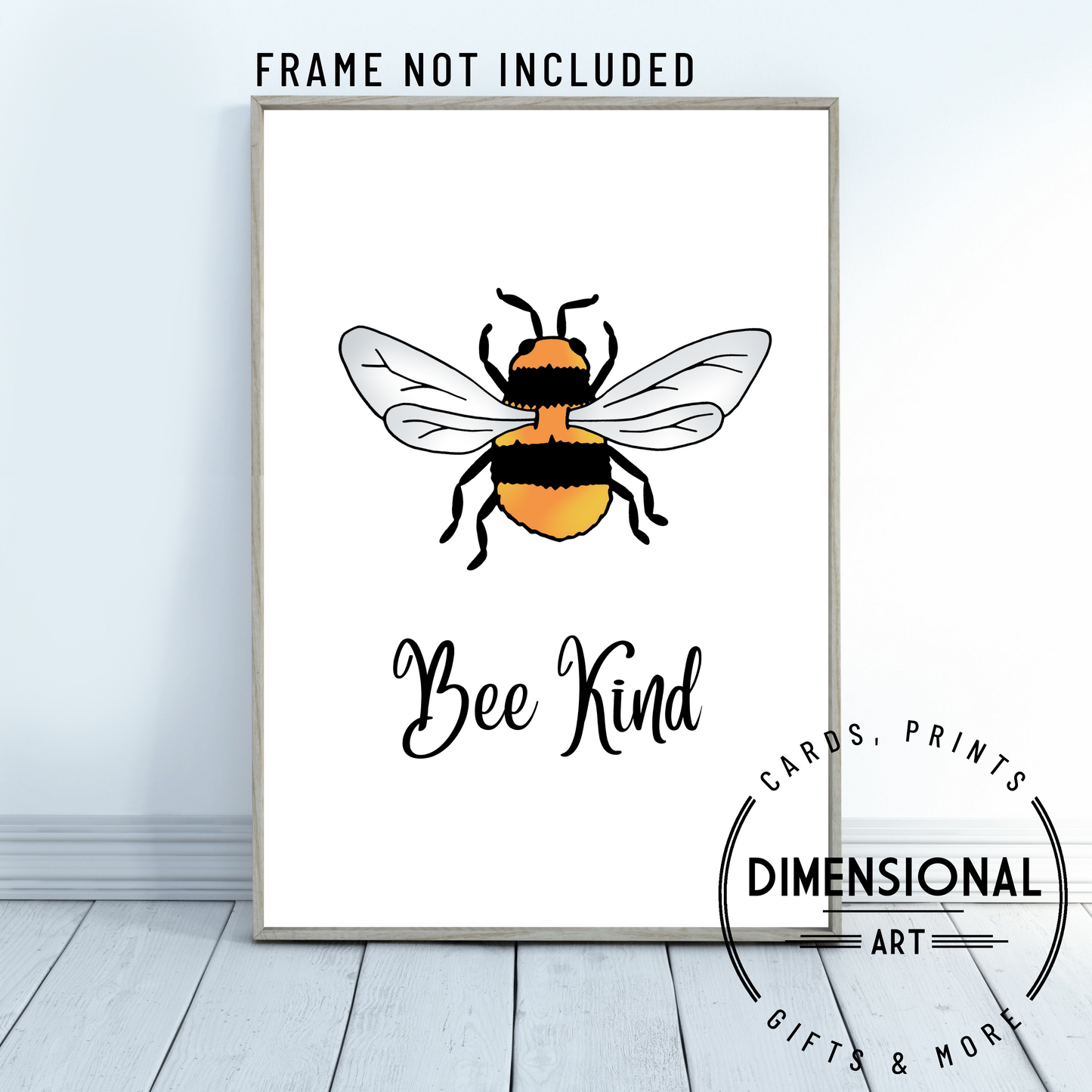 Bee Kind A4 Print