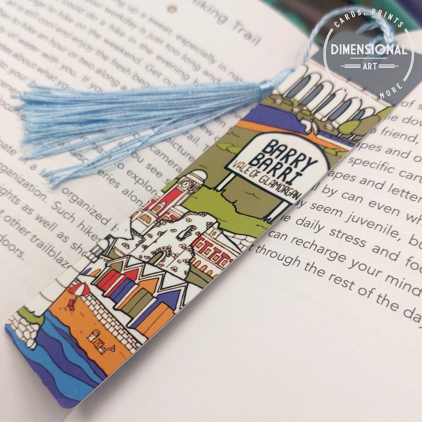 Barry Metal Bookmark