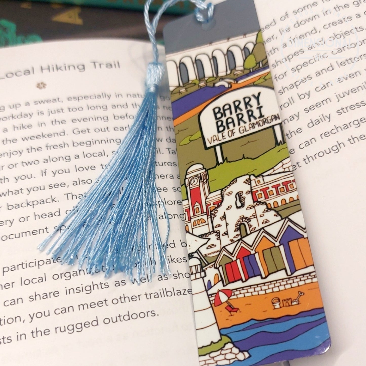 Barry Metal Bookmark
