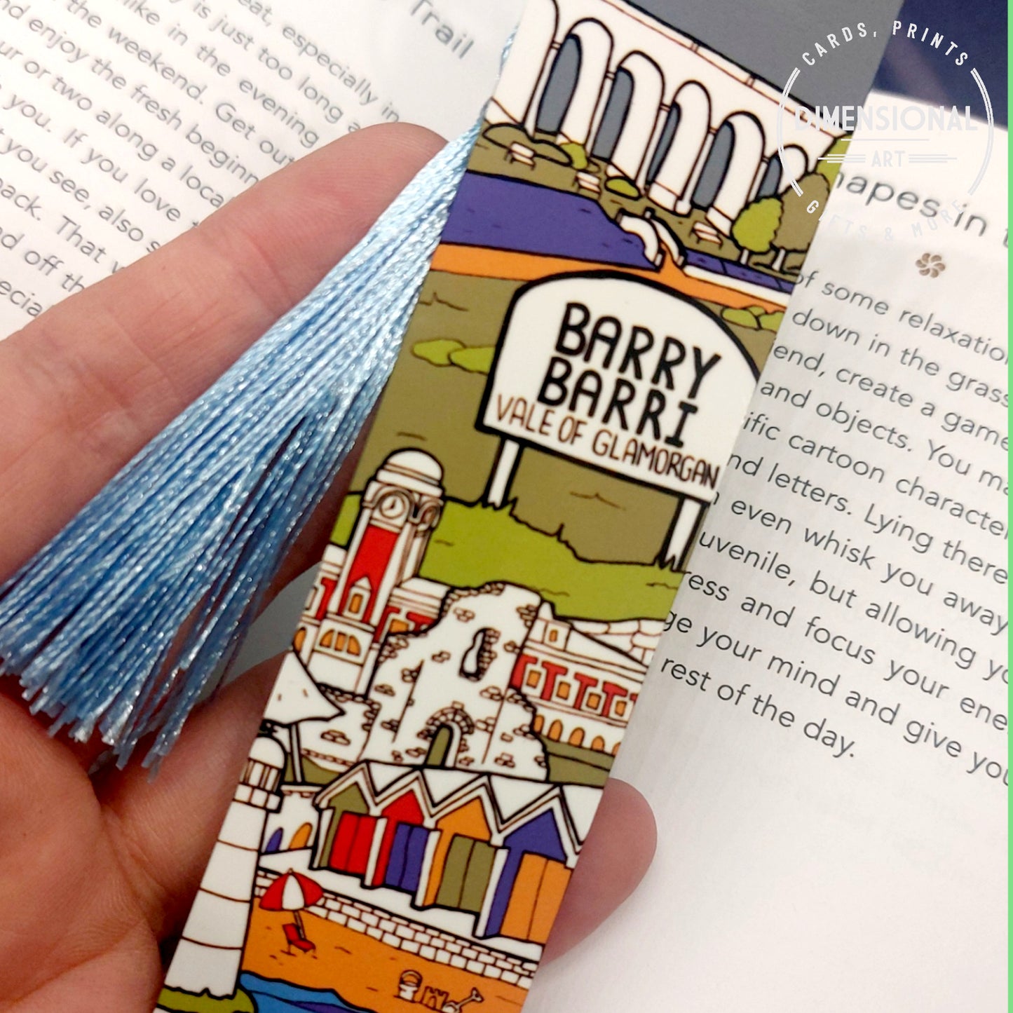 Barry Metal Bookmark