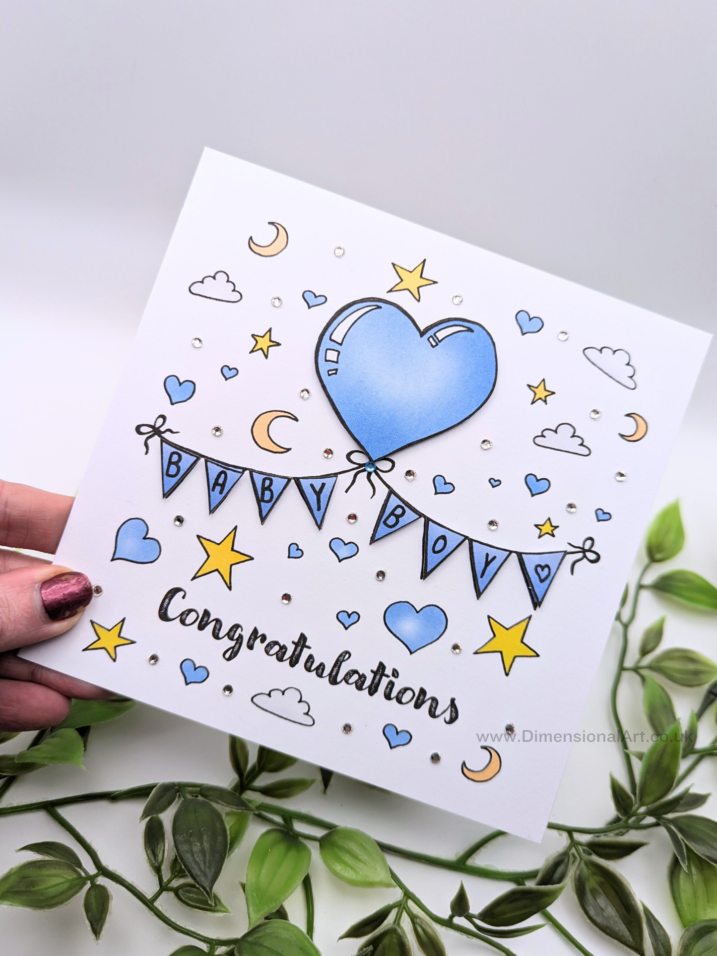 Congratulations Baby Boy Card