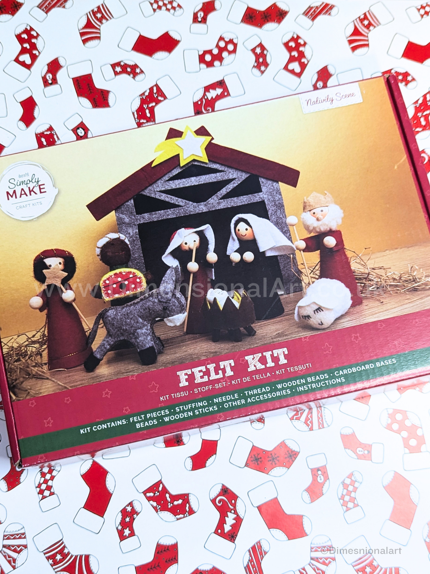 Felt Nativity Scene Kit