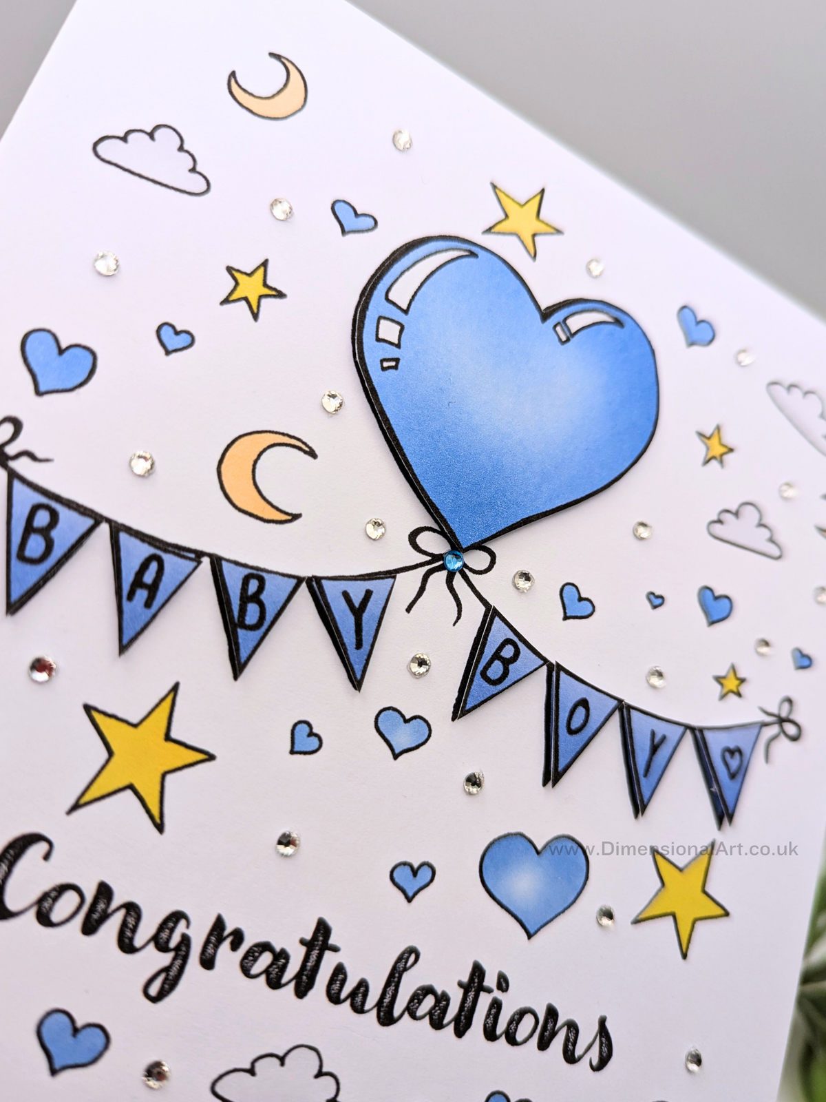 Congratulations Baby Boy Card