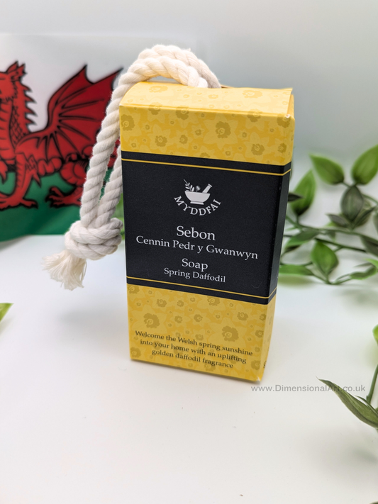 Soap with rope Cennin Pedr y Gwanwyn (Spring Daffodil)