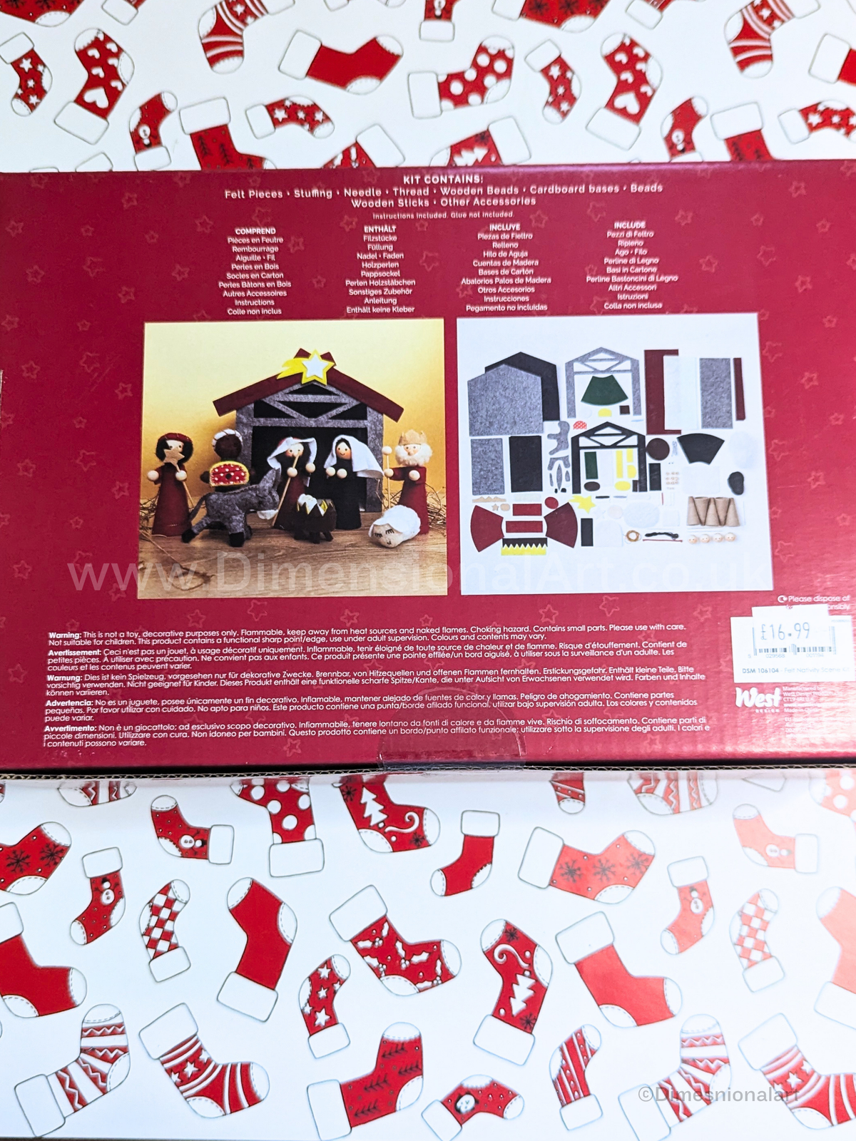 Felt Nativity Scene Kit