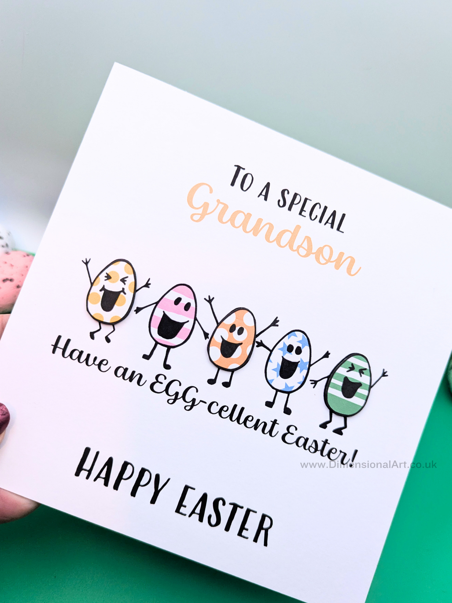 Grandson Egg-cellent Easter Card