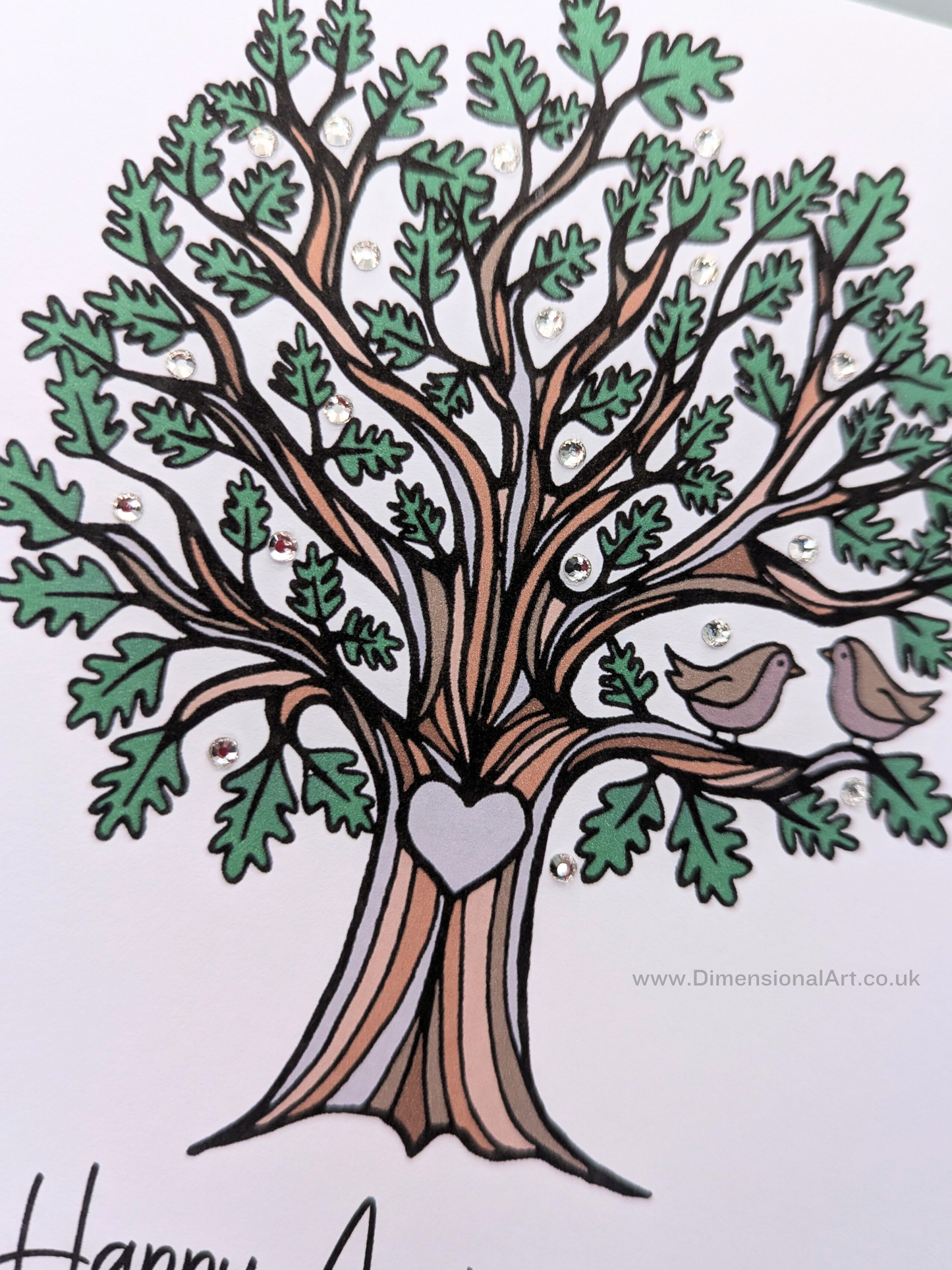 Tree Anniversary Card