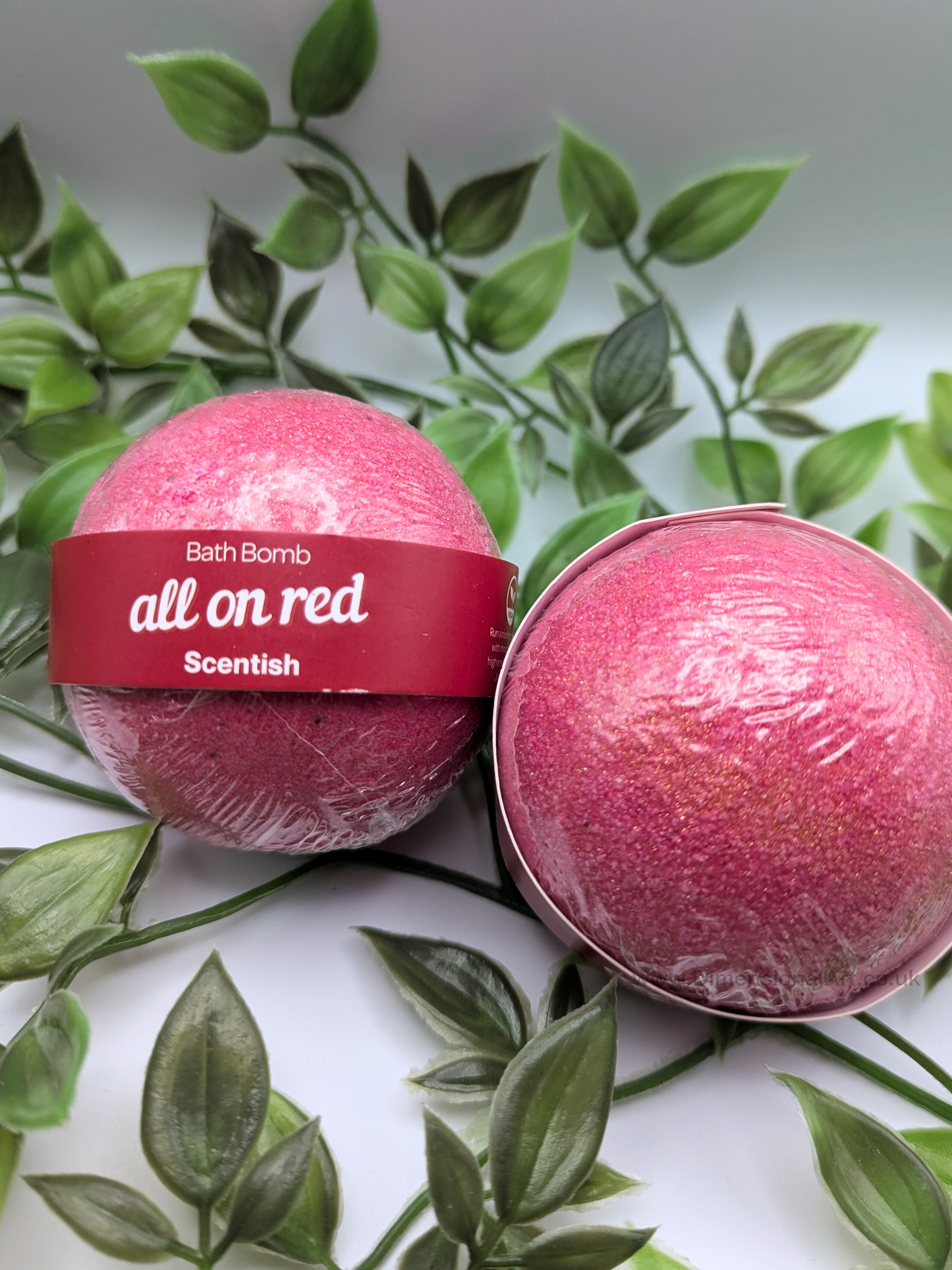 All in Red Bath bomb