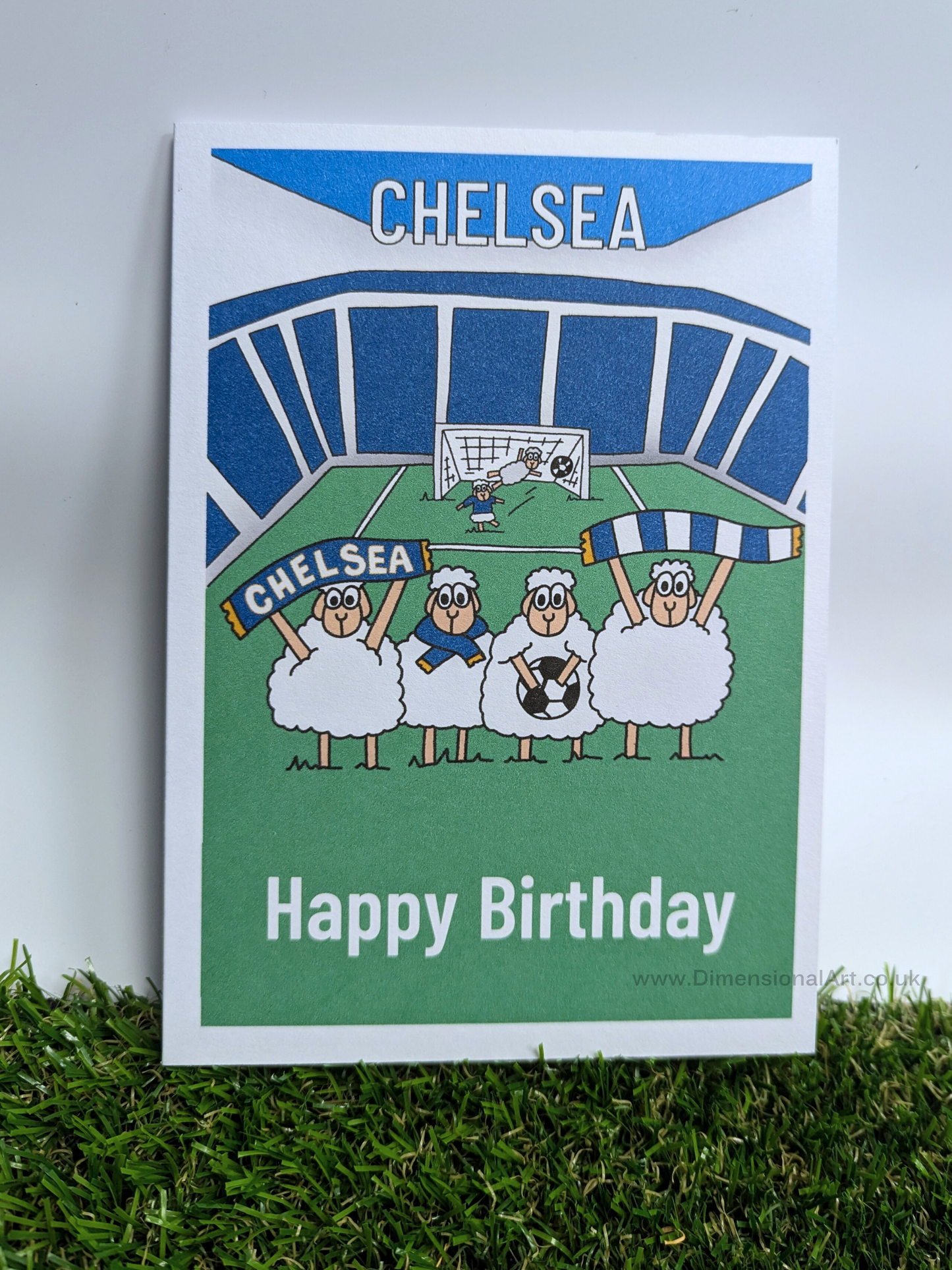 Chelsea Football Birthday Card