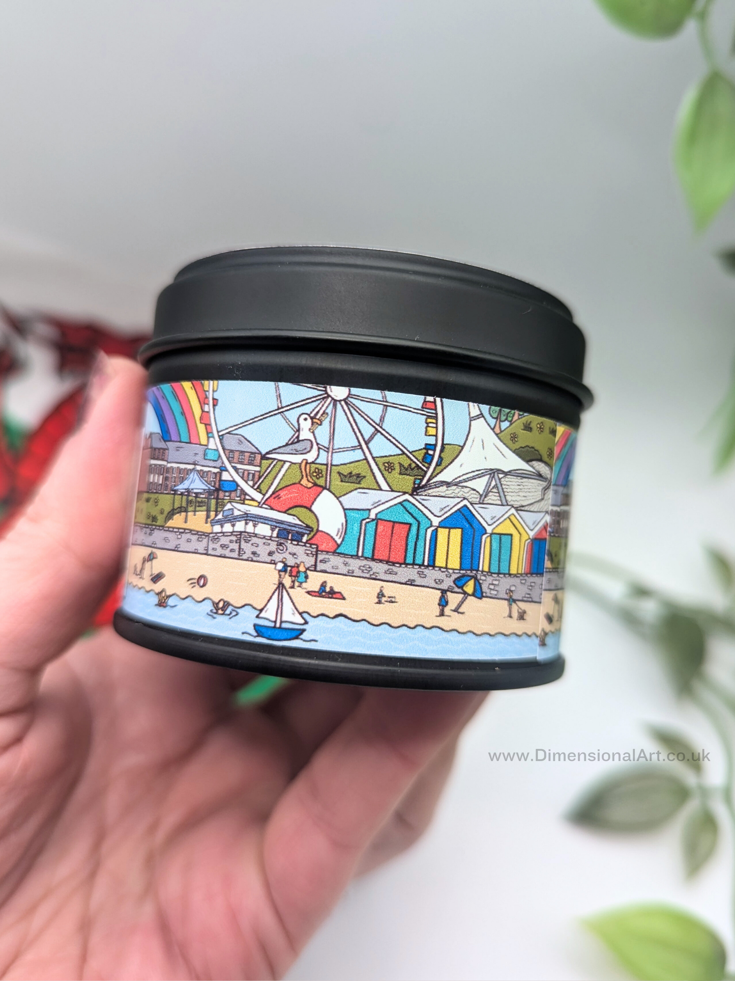 Barry Island - Ynys y Barri Candle by Dimensional Art