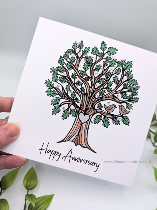 Tree Anniversary Card