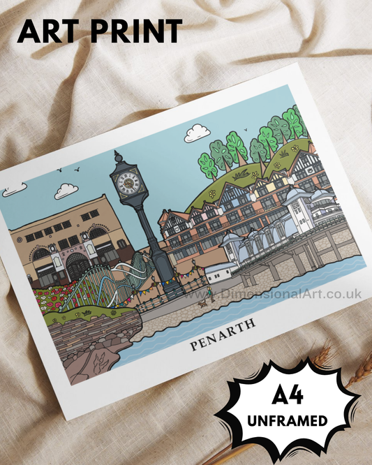 Penarth A4 Art Print