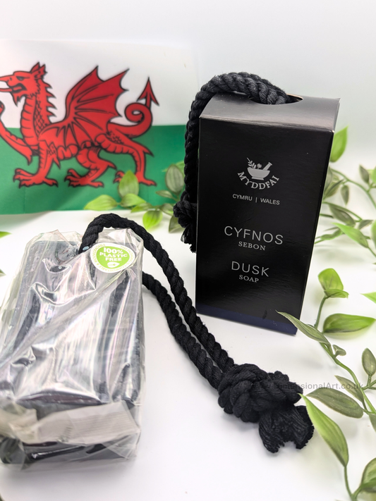 Soap with rope Cyfnos (Dusk)