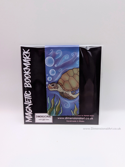 Sea Turtle Magnetic Bookmark
