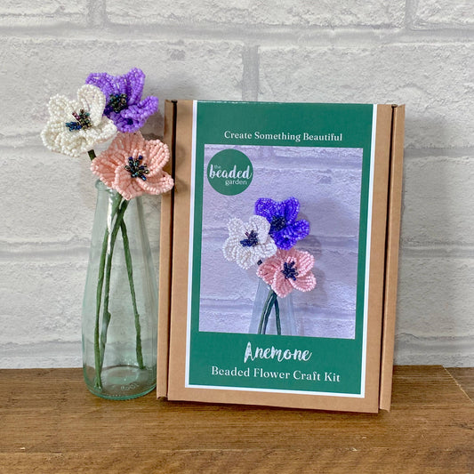 Anemone Flower Bead Craft Kit
