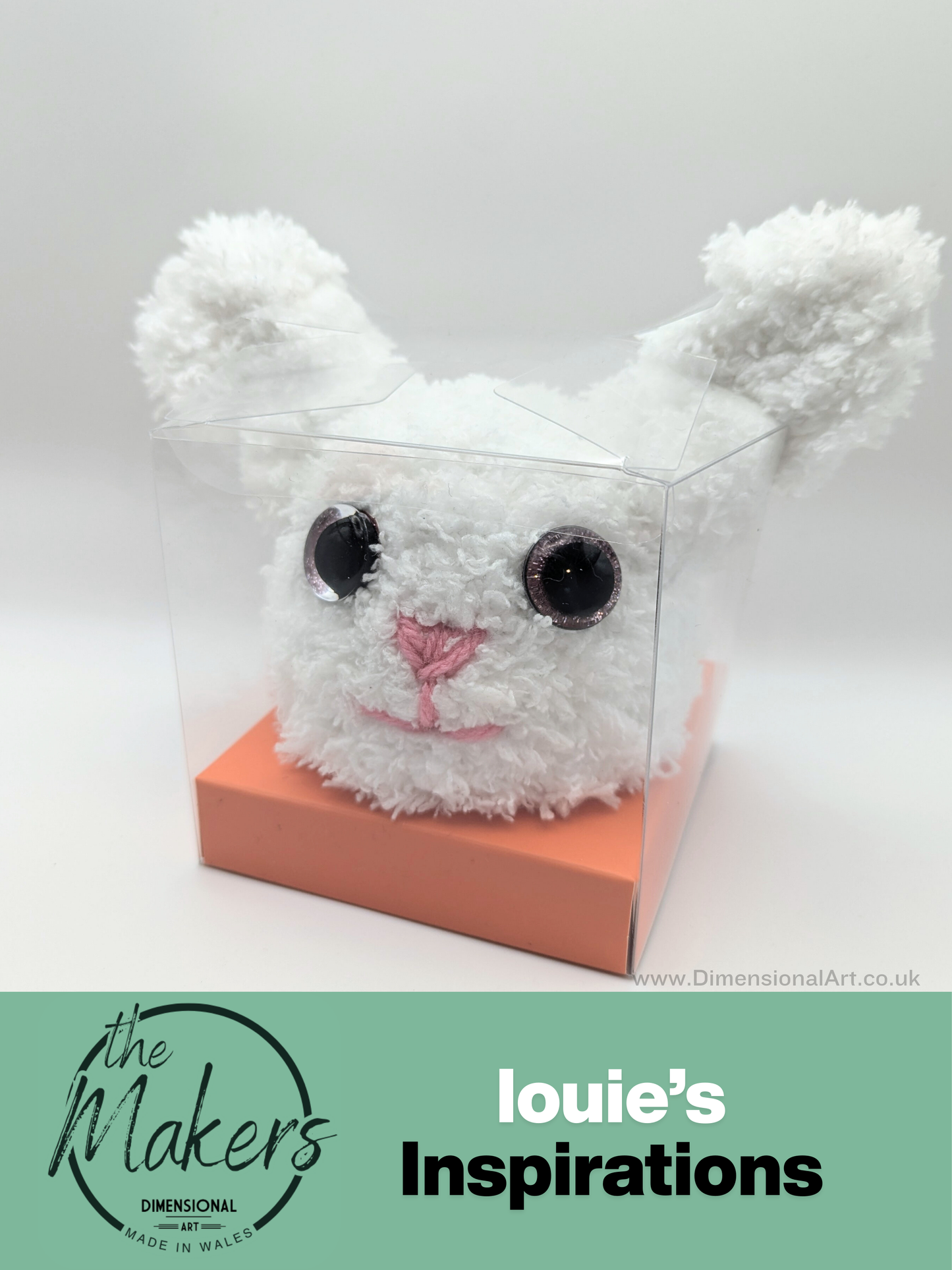 Rabbit Crocheted Terry Chocolate Orange Cover