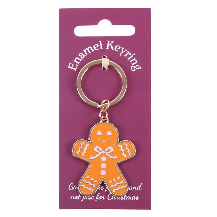 Gingerbread Christmas Keyring