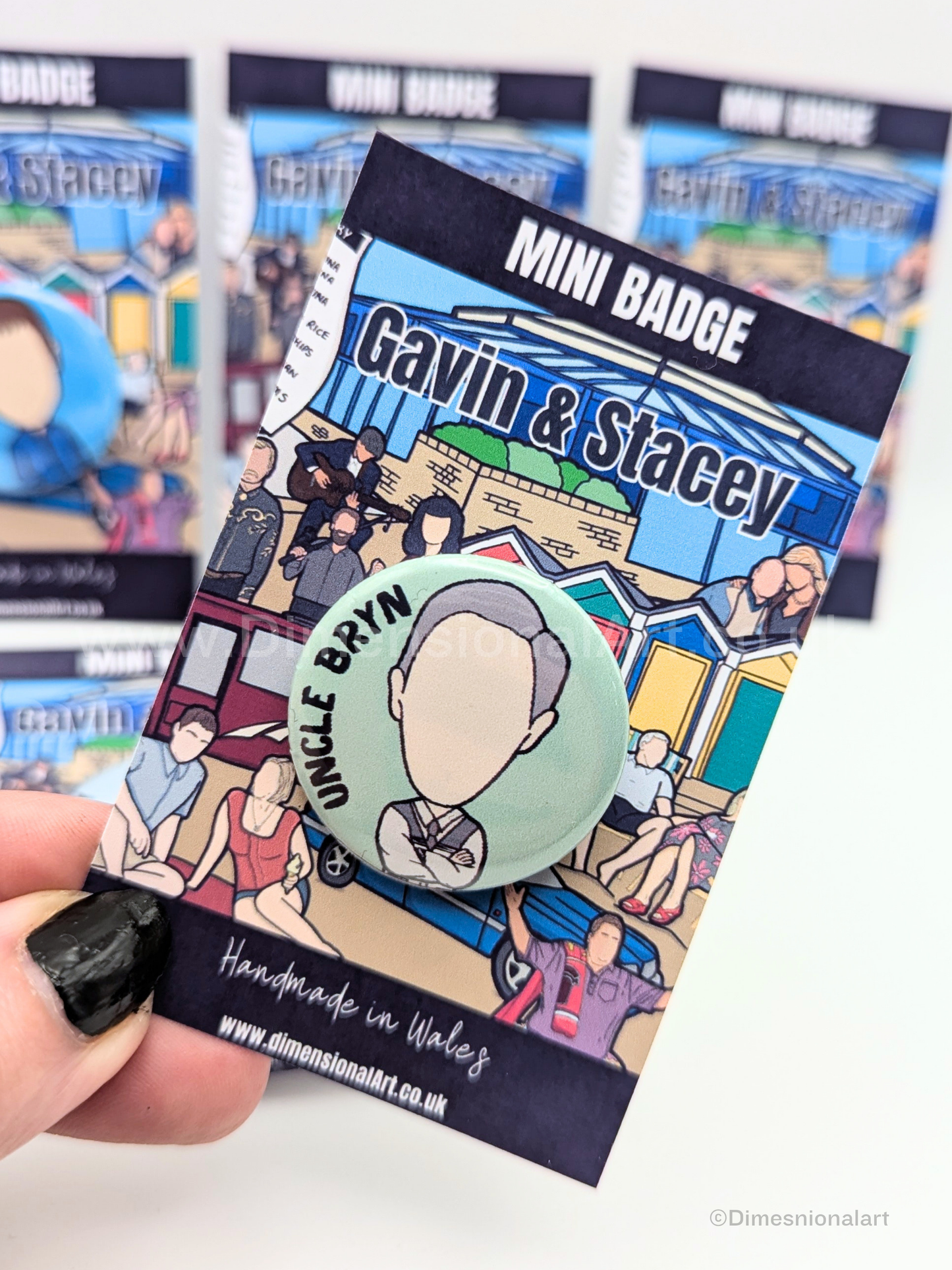 Uncle Bryn - Gavin & Stacey Mini Badge