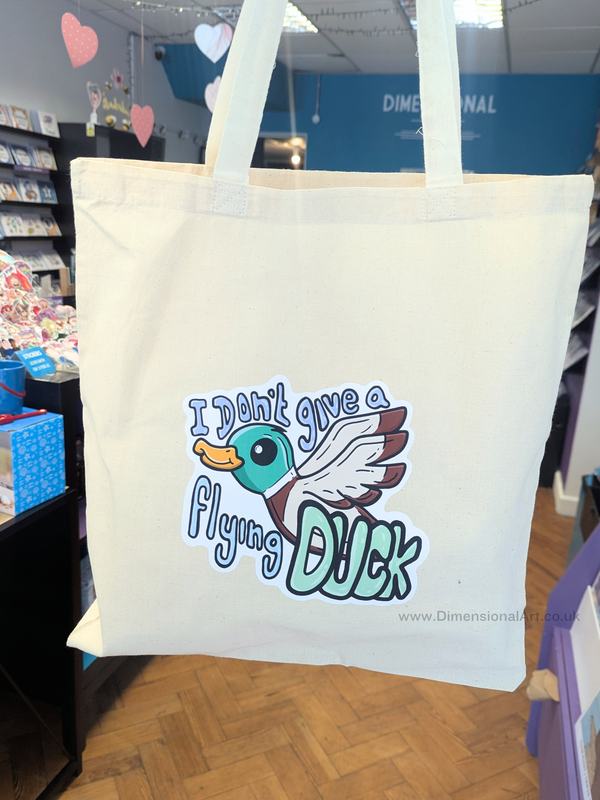 i Don't give a flying Duck Tote Bag