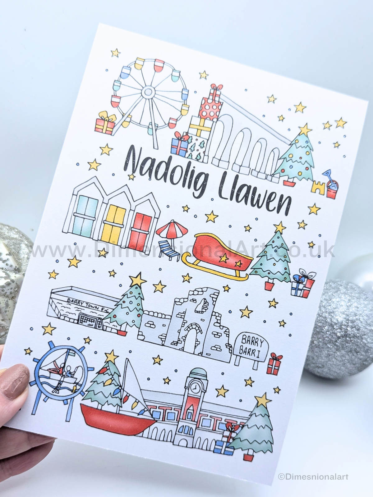BARRY - Nadolig Llawen (Christmas card)