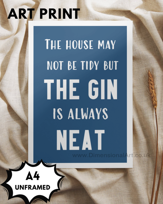 The Gin A4 Print
