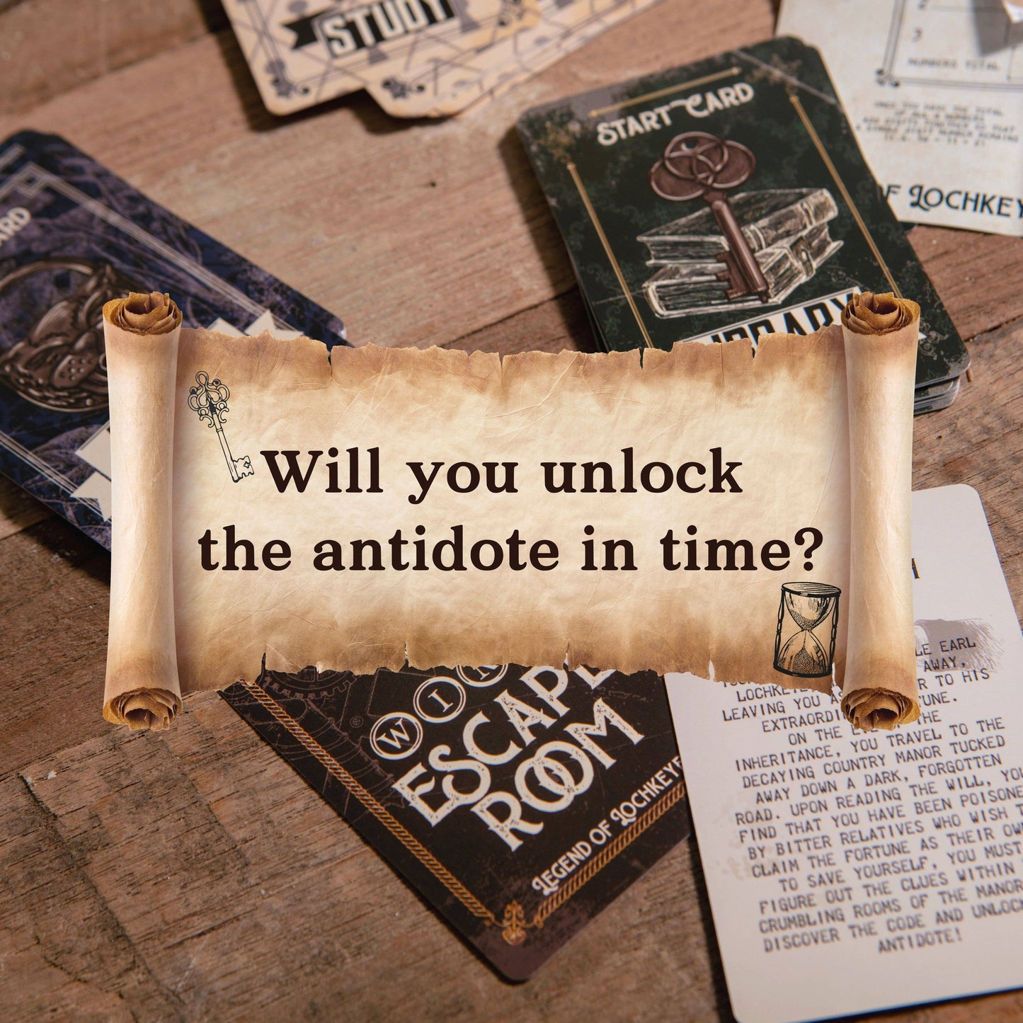 Wine Escape Room Game - Legend of Lockeye - Wine Gifts