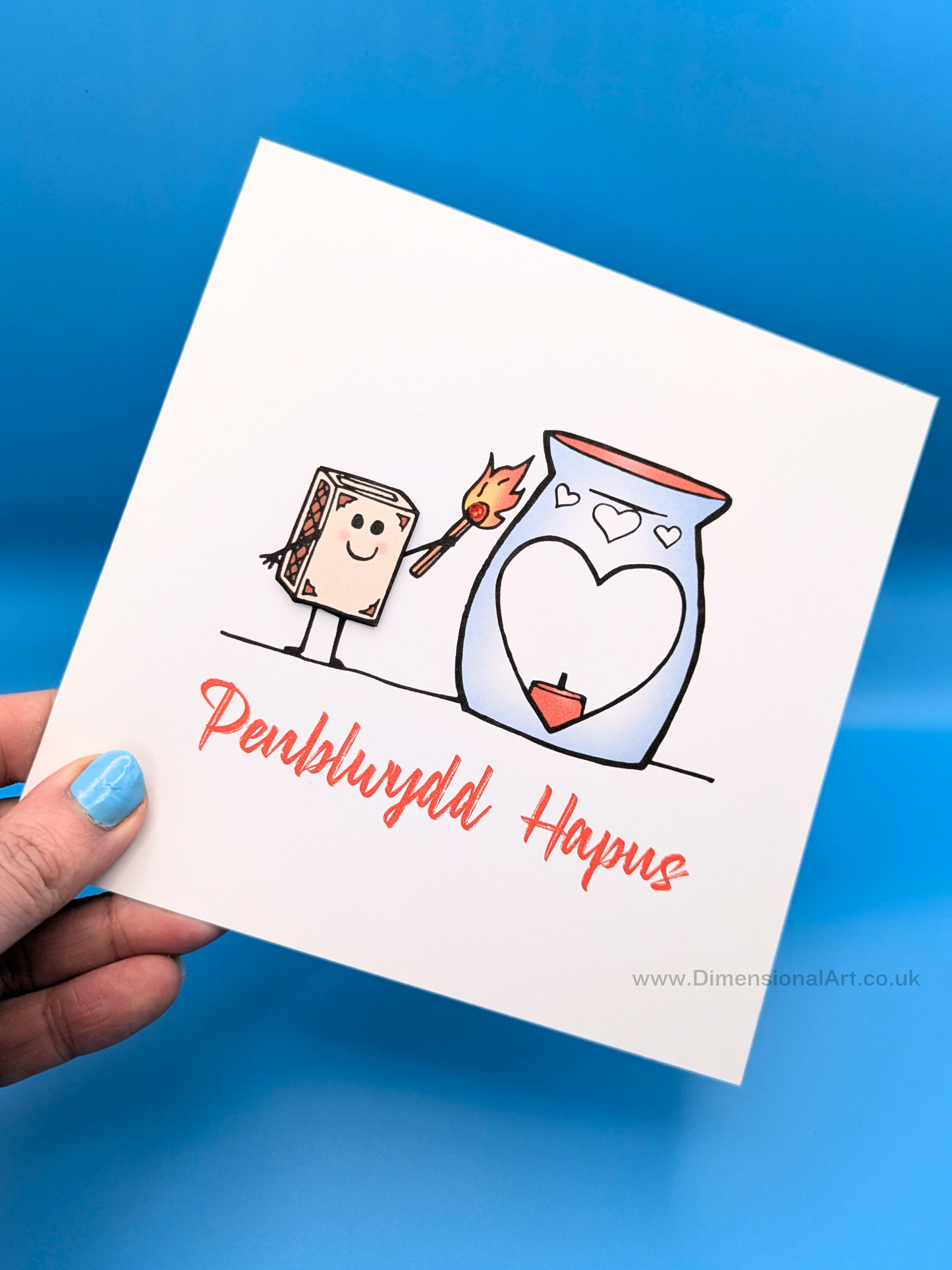 Cute Penblwydd Hapus (Birthday Card)