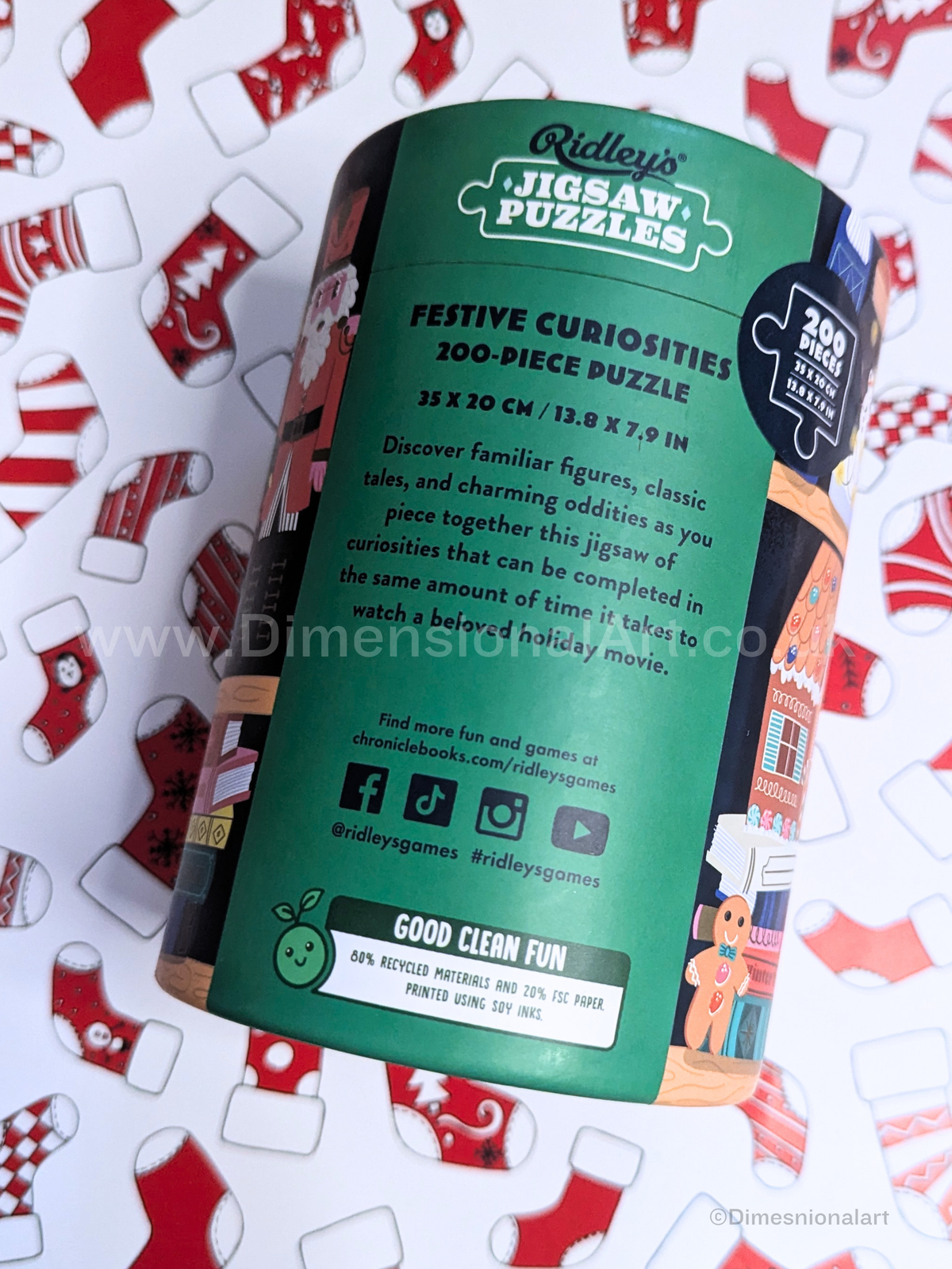 Festive Curiosities 200-Piece Jigsaw Puzzle (Jigsaw)