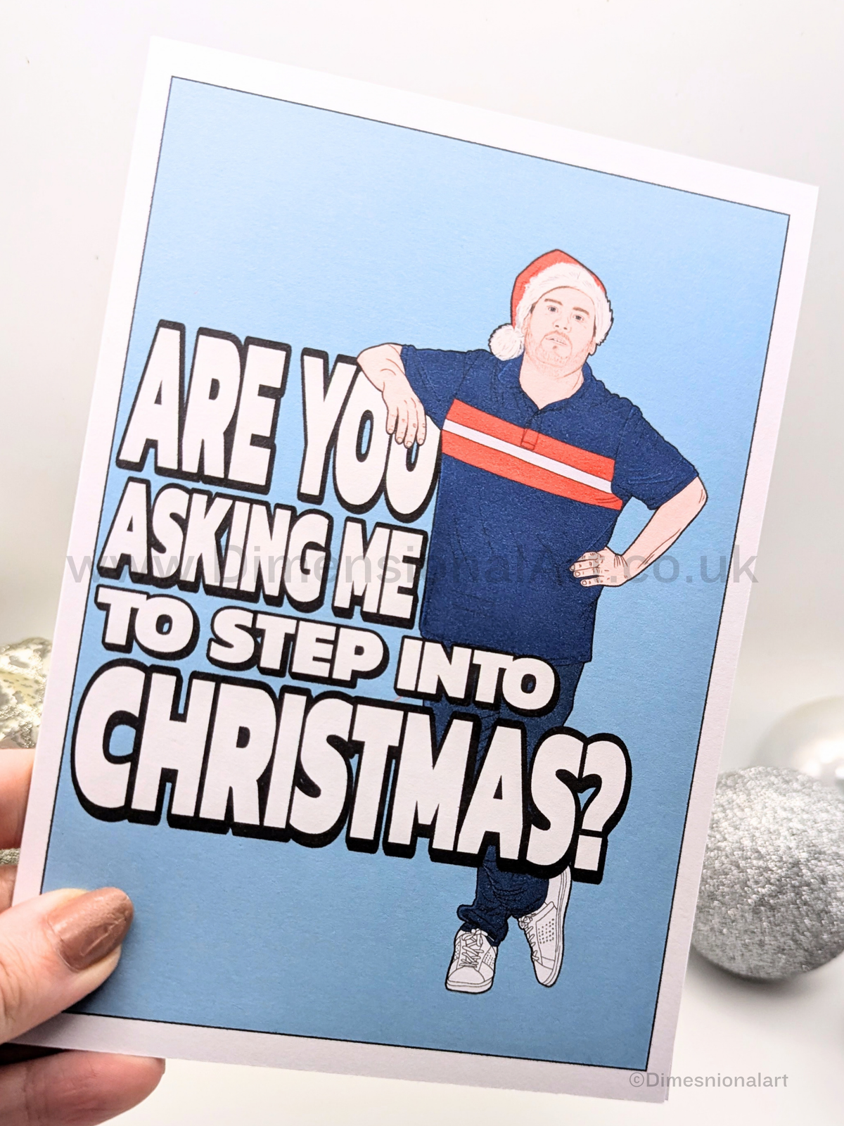 Smithy - Are you asking me to step into Christmas (Gavin and Stacey Christmas card)