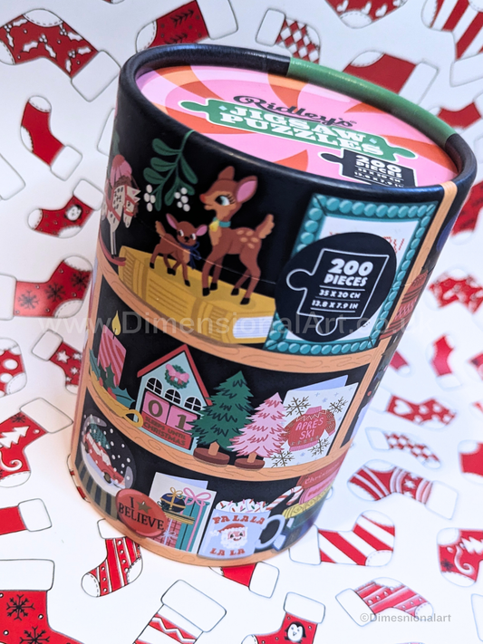 Festive Curiosities 200-Piece Jigsaw Puzzle (Jigsaw)