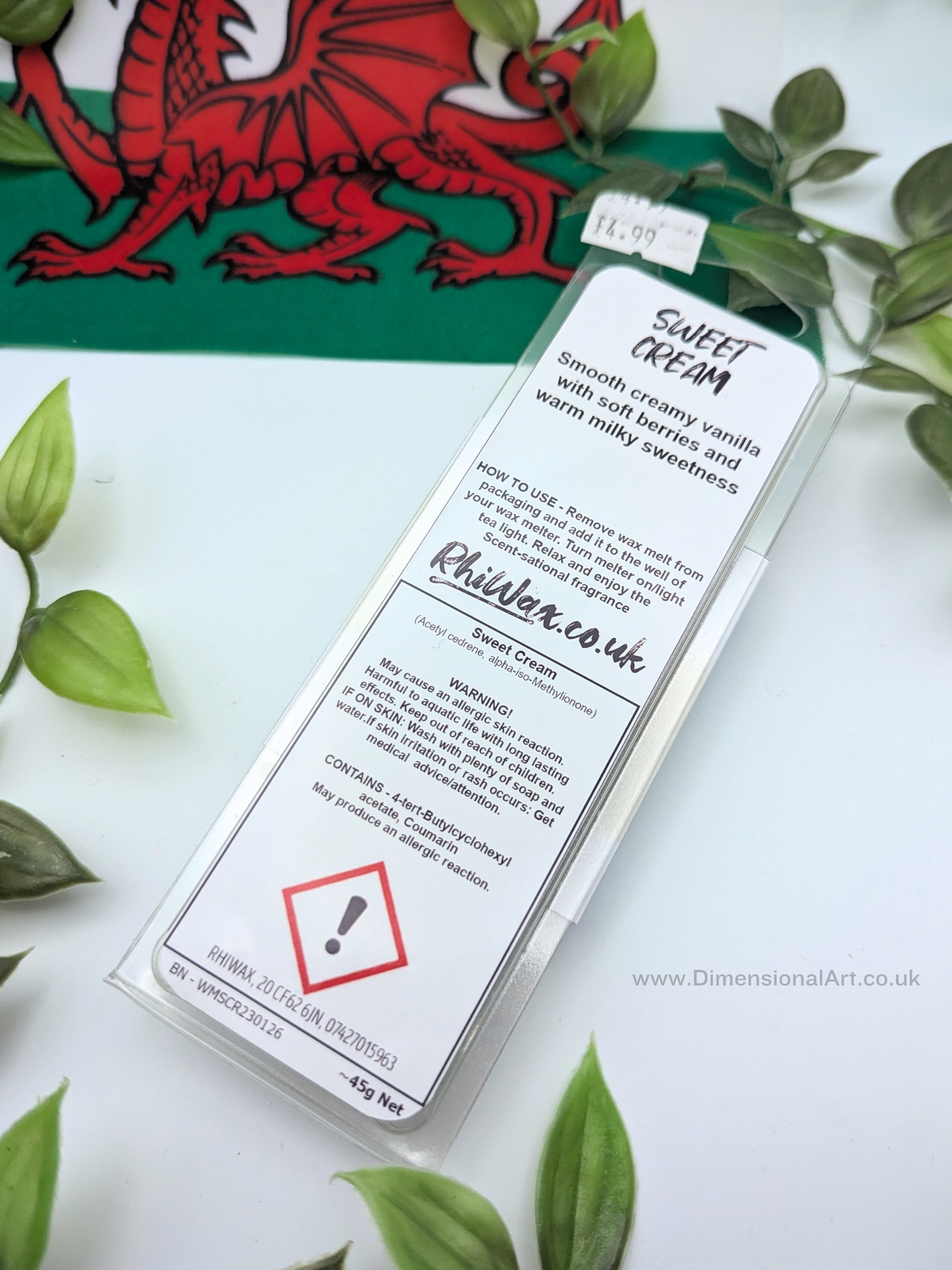 Sweet Cream - Cream, Vanilla Wax Melts