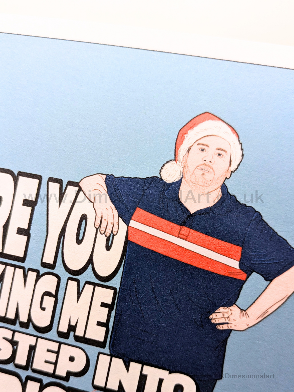 Smithy - Are you asking me to step into Christmas (Gavin and Stacey Christmas card)