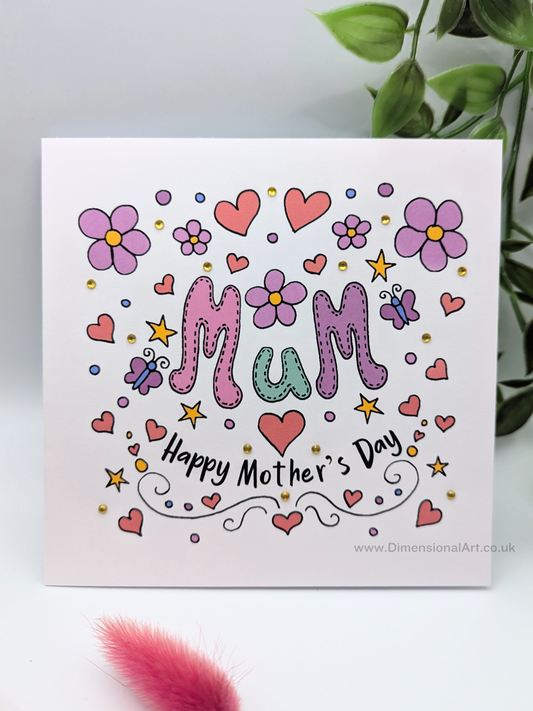 Mum Mothers Day Card